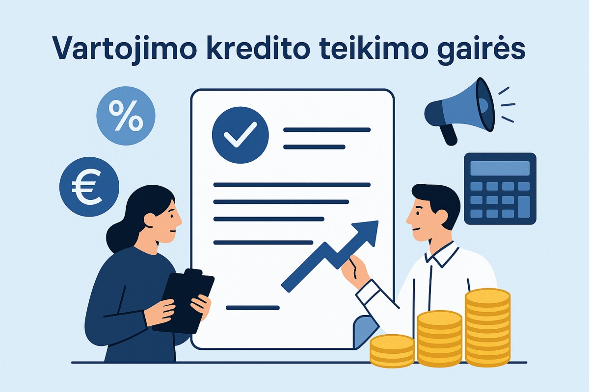 Vartojimo kredito teikimo gairės: kas jose?